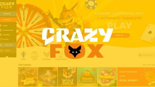 crazy fox casino bonus