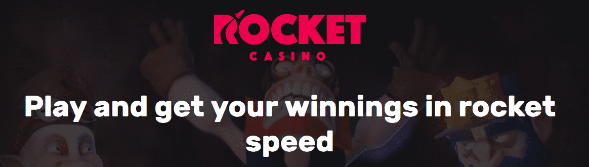 spelen en cashen zonder registratie bij Rocket casino